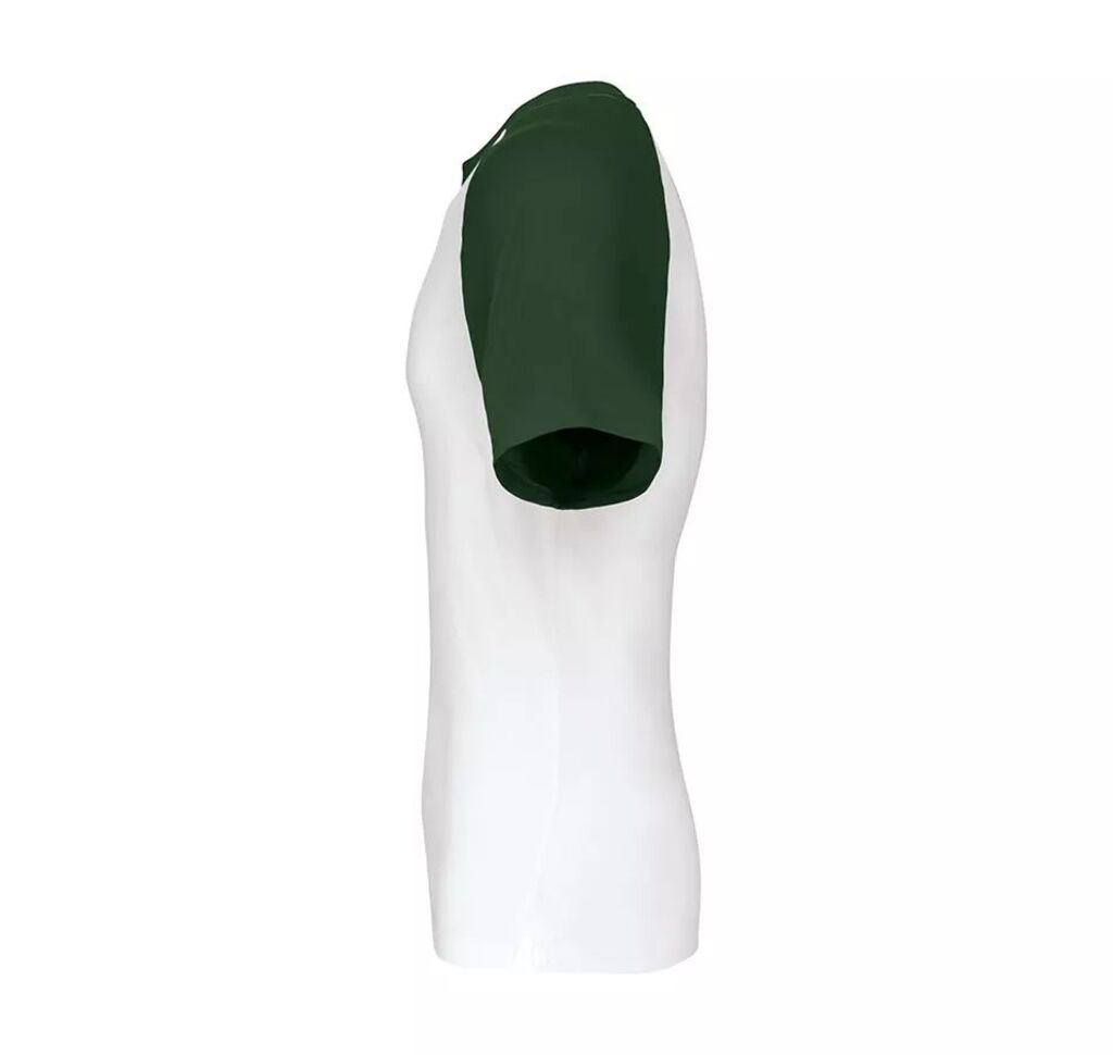 Reblessed T-shirt White & Green