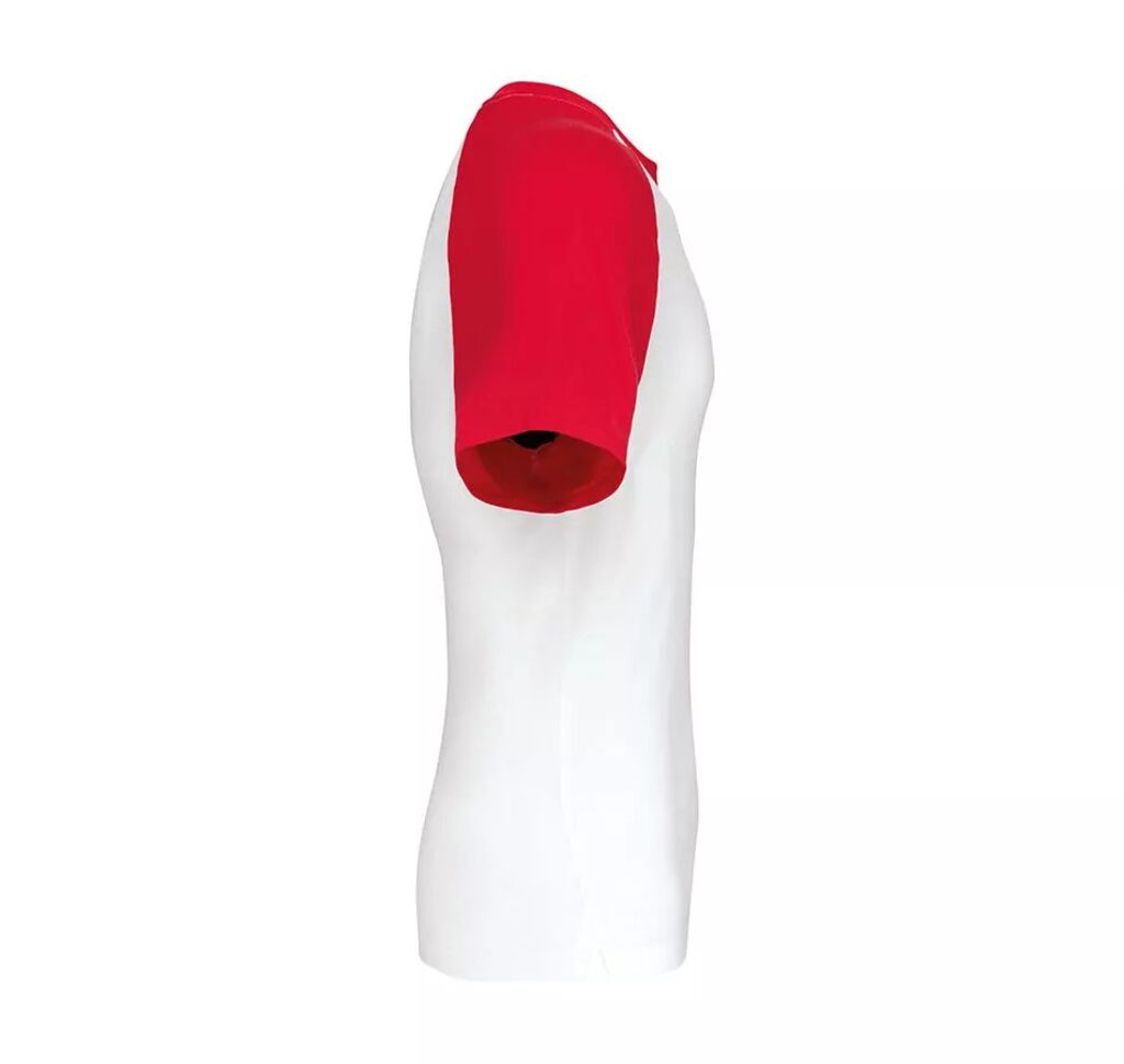 Reblessed T-shirt White & Red