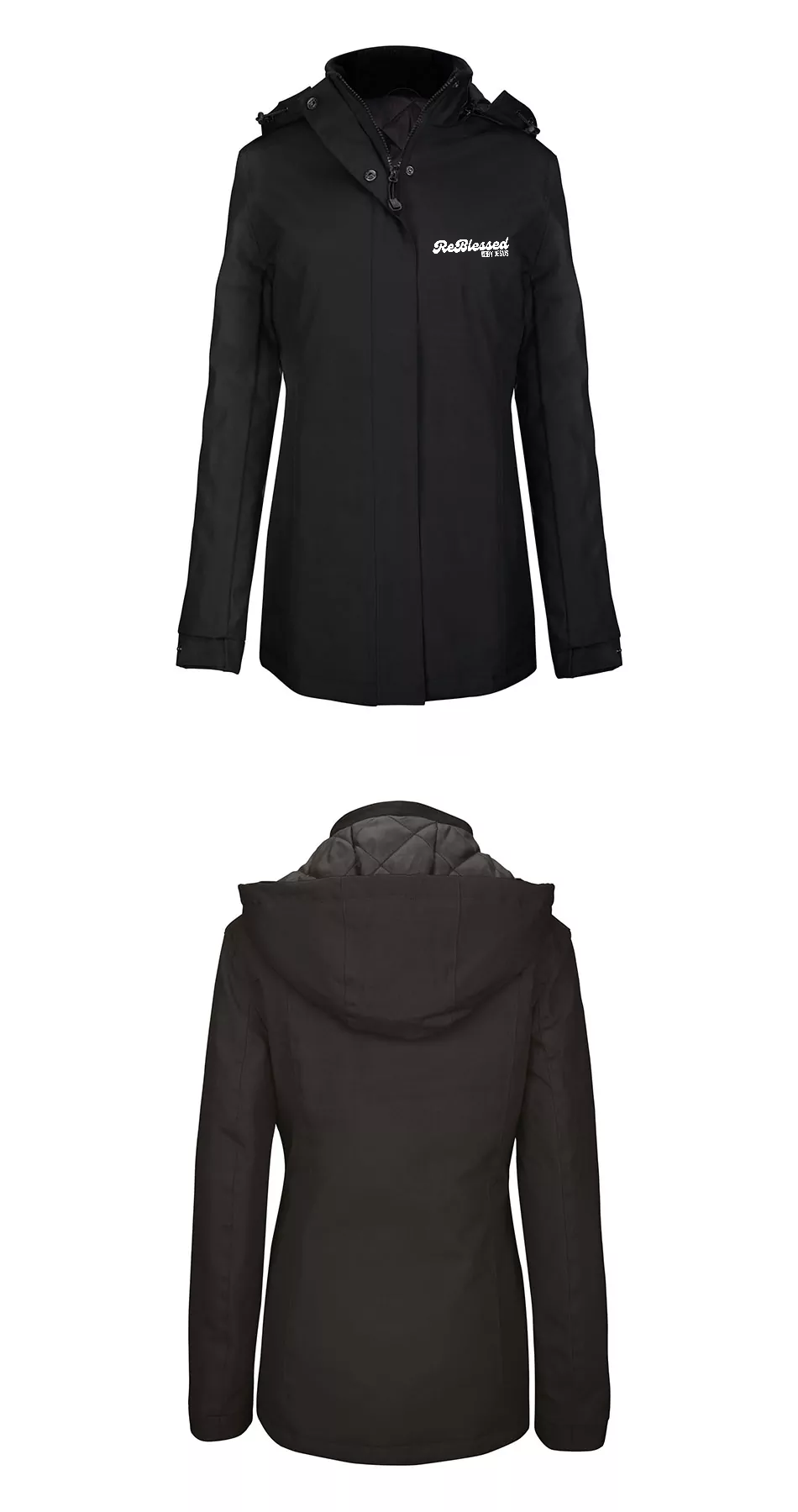 K6108 – Hoogwaardige gewatteerde damesparka