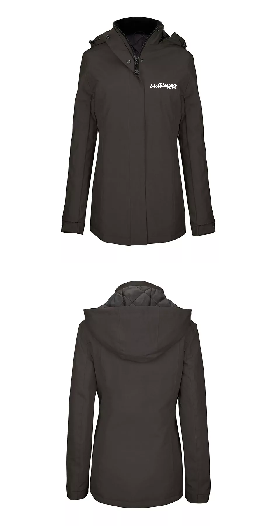 K6108 – Hoogwaardige gewatteerde damesparka