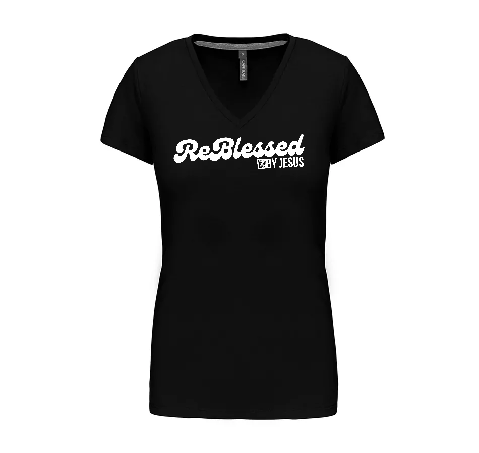 K381 – Basic+ Women's T-shirt V-neck (20 COLORS!)