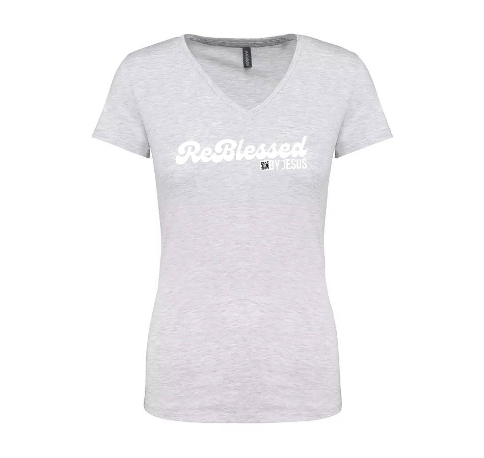 K381 – Basic+ Women's T-shirt V-neck (20 COLORS!)