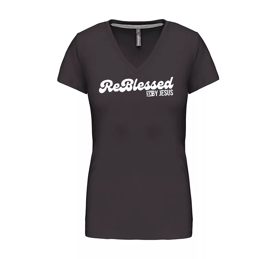 K381 – Basic+ Women's T-shirt V-neck (20 COLORS!)