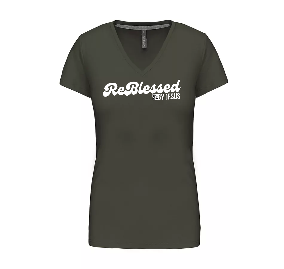K381 – Basic+ Women's T-shirt V-neck (20 COLORS!)