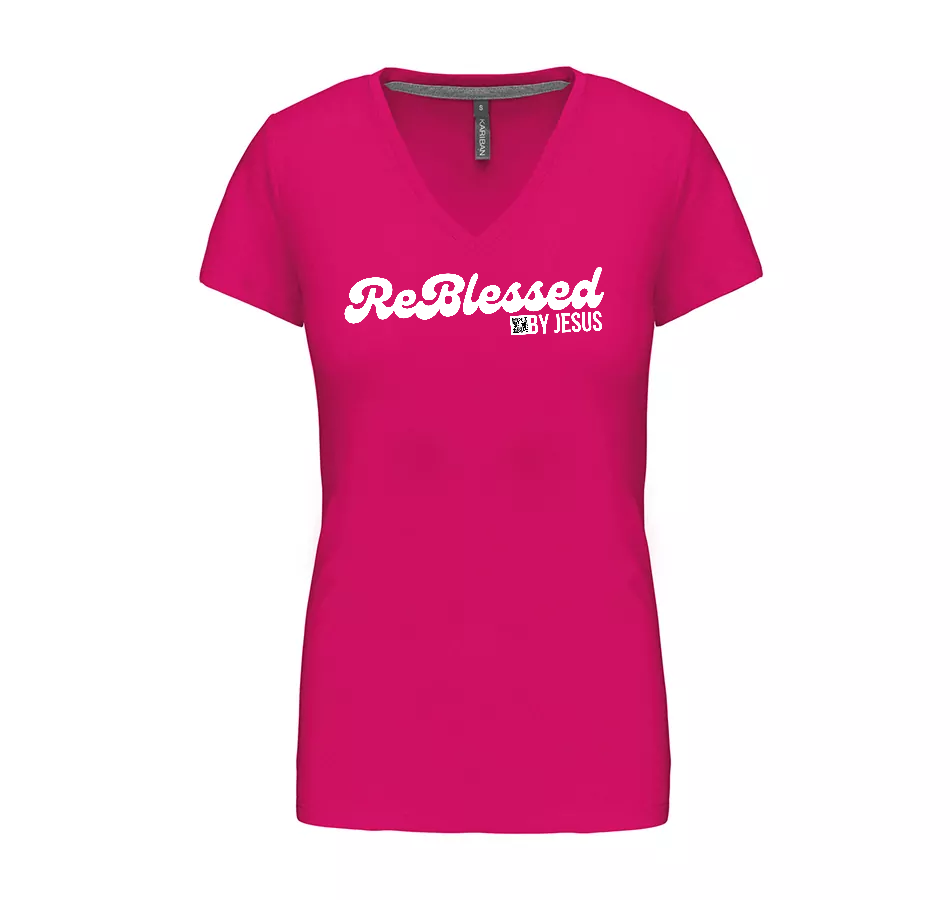 K381 – Basic+ Women's T-shirt V-neck (20 COLORS!)