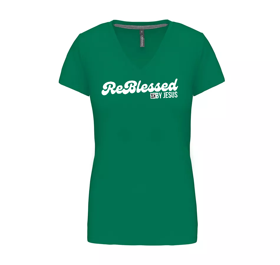 K381 – Basic+ Women's T-shirt V-neck (20 COLORS!)