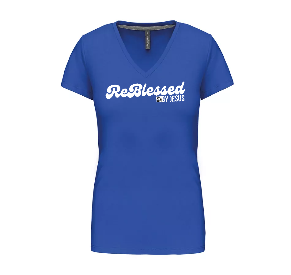 K381 – Basic+ Women's T-shirt V-neck (20 COLORS!)