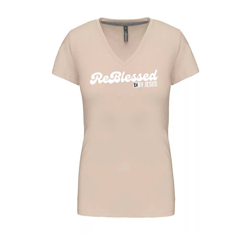 K381 – Basic+ Women's T-shirt V-neck (20 COLORS!)