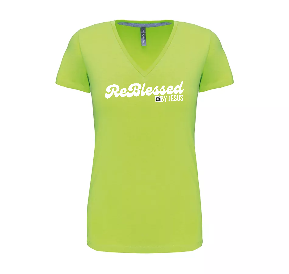 K381 – Basic+ Women's T-shirt V-neck (20 COLORS!)
