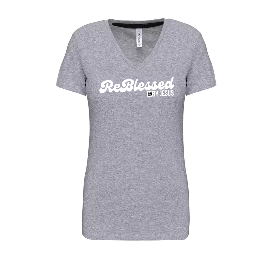 K381 – Basic+ Women's T-shirt V-neck (20 COLORS!)