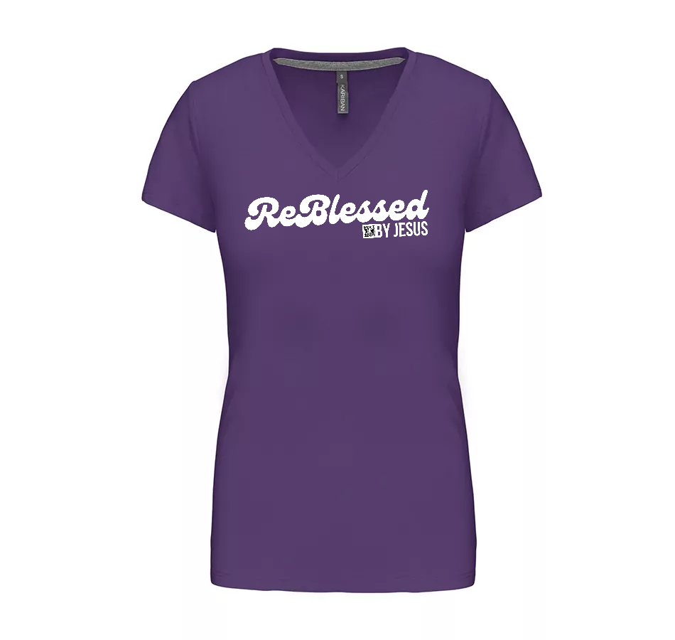 K381 – Basic+ Women's T-shirt V-neck (20 COLORS!)
