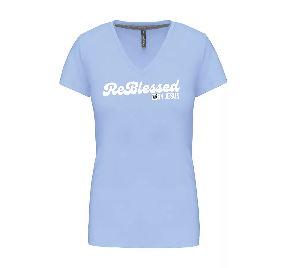 K381 – Basic+ Women's T-shirt V-neck (20 COLORS!)