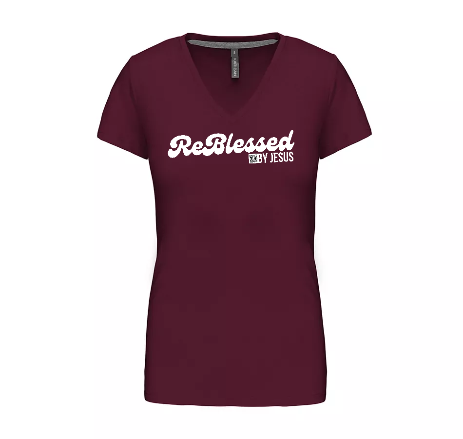 K381 – Basic+ Women's T-shirt V-neck (20 COLORS!)