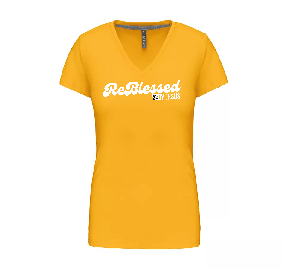 K381 – Basic+ Women's T-shirt V-neck (20 COLORS!)