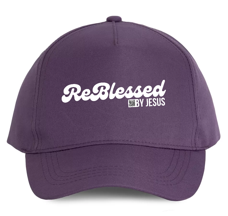 ReBlessed Cap with velcro closure - RC080X – Cap with velcro closure (13 COLORS)