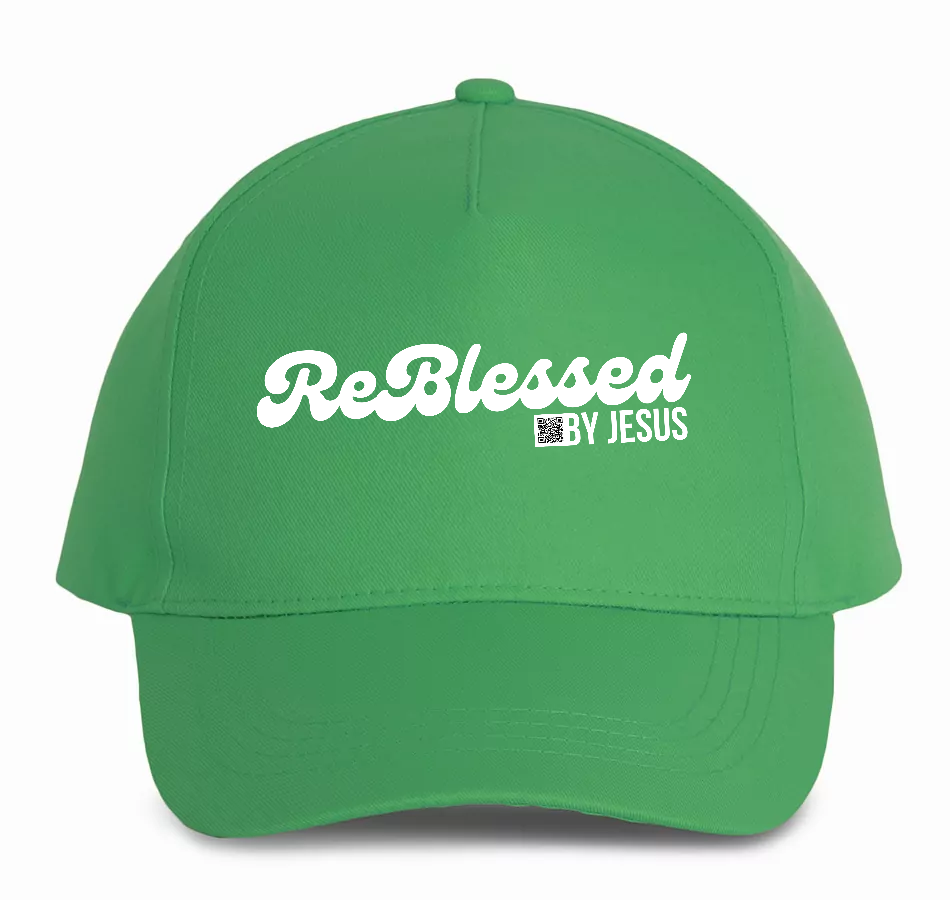 ReBlessed Cap with velcro closure - RC080X – Cap with velcro closure (13 COLORS)