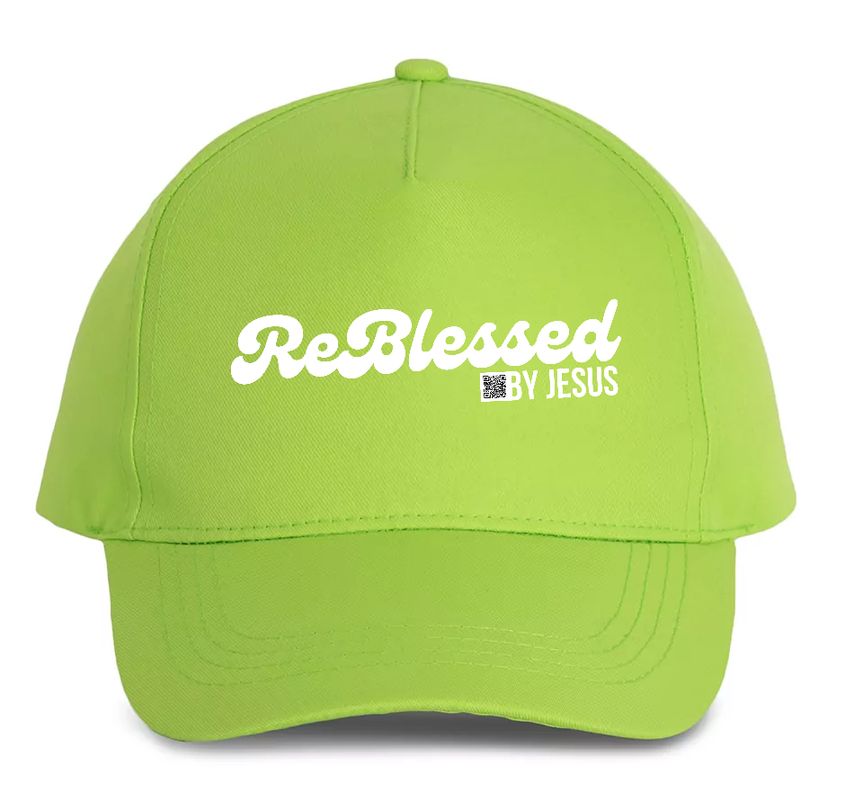 ReBlessed Cap with velcro closure - RC080X – Cap with velcro closure (13 COLORS)