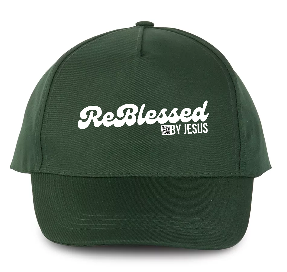 ReBlessed Cap with velcro closure - RC080X – Cap with velcro closure (13 COLORS)
