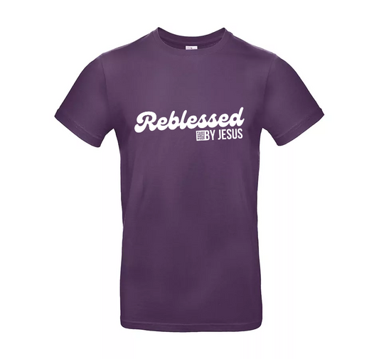 ReBlessed Basic T-shirt (40 colors!) E190 – Basic Heren T-shirt Ronde Hals