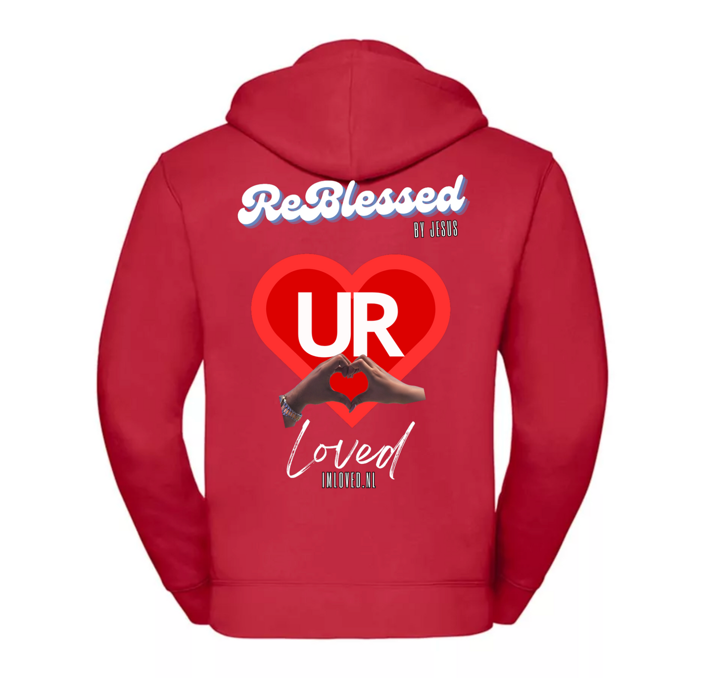 UR Loved zipped hoodie - RU266M – heren Vest Authentic